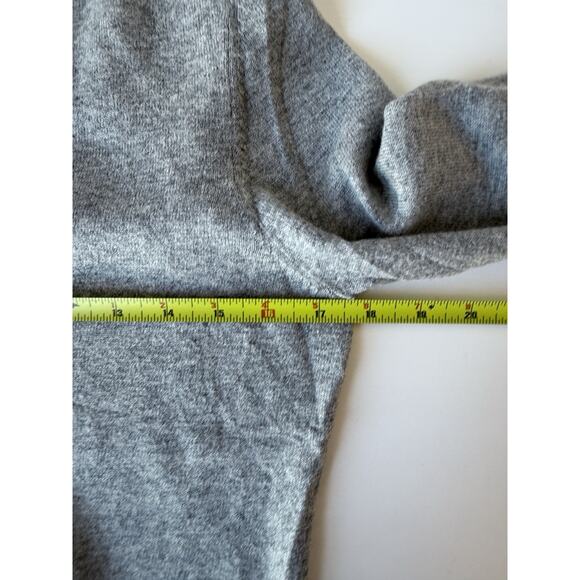 Boden Pink Colorblock Buttons Sweater Cozy Size 12 Gray Cashmere Angora Blend - Picture 5 of 7